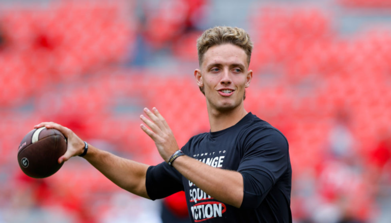 College Footballer Carson Beck