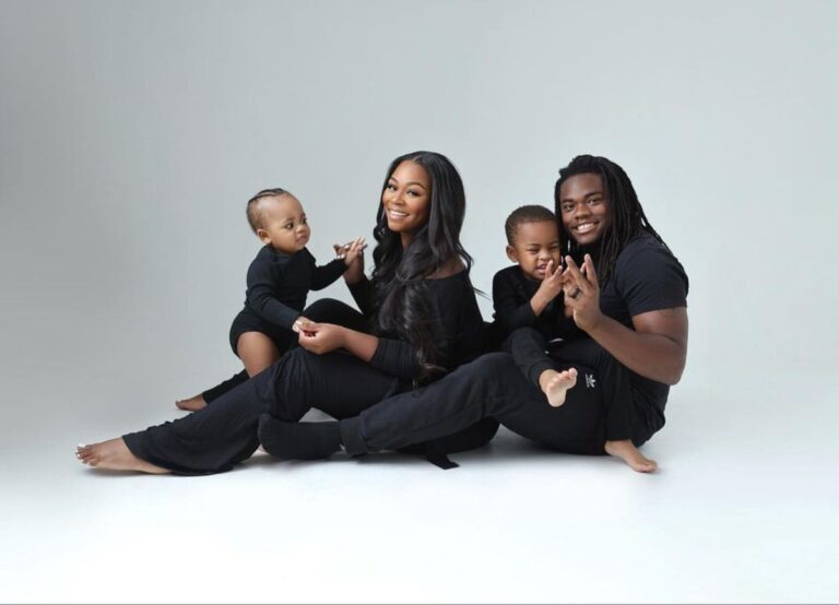 Deejay Dallas Pictured With His Two Kids, And Wife Yasmin Dallas In A Family Pictured Clicked In June On Occasion Of Their Second Anniversary