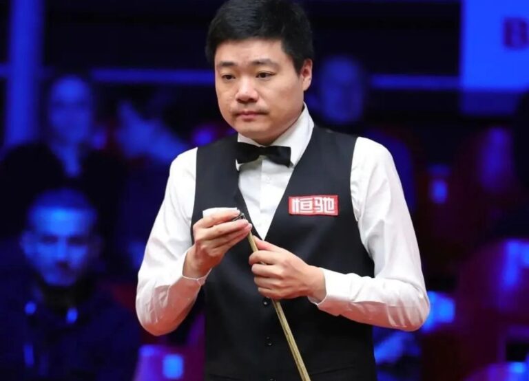 Ding Junhui Pictured During A Snooker Tournament Earlier This Year