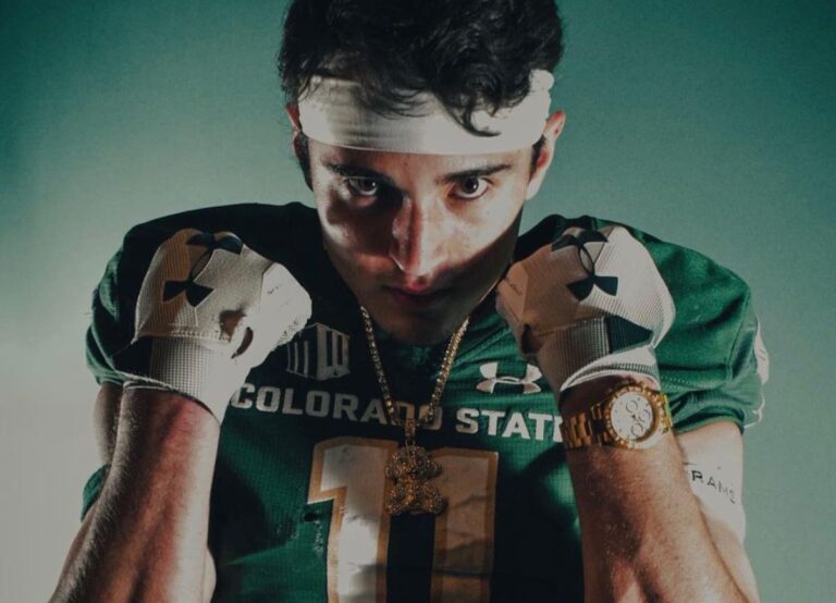 Henry Blackburn Pictured In The Colorado State Jersey Before The 2022 Season