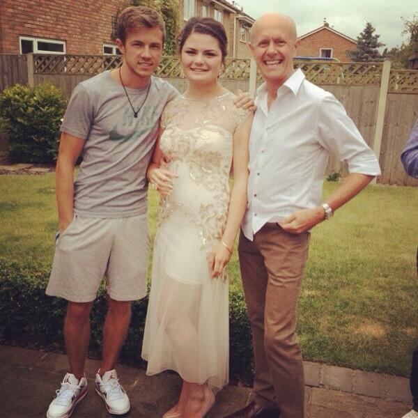 Jack Lisowski With His Father, And Sister, Issy Takes Her To Prom In 2013