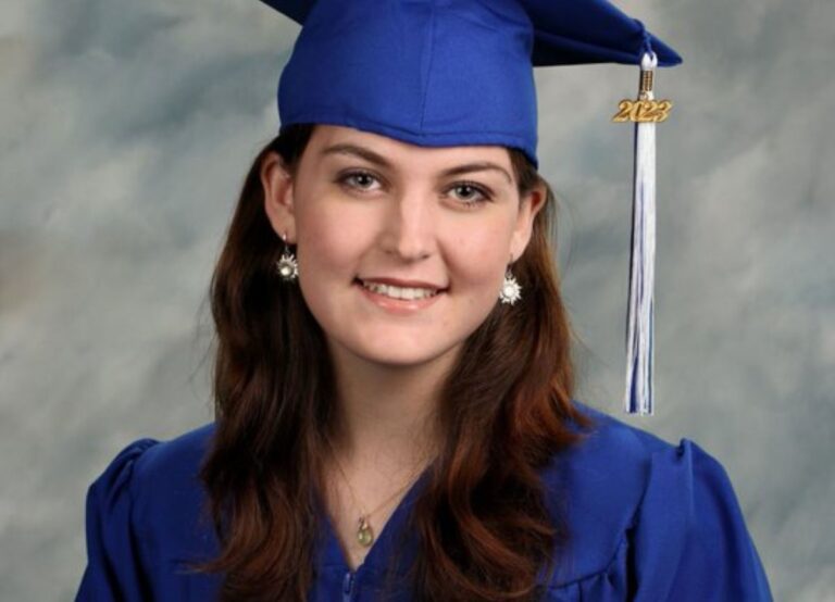 Jackie Hamad Pictured Graduating Her High School In 2022