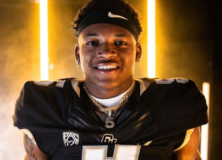 Jimmy Horn Jr Poses In His Colorado University Gear Earlier This Year