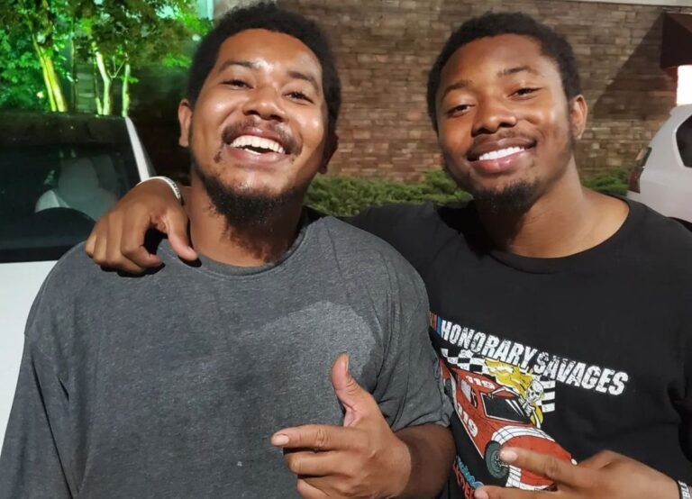 Kenneth Gainwell Pictured With His Brother, Curtis Gainwell In June 2022
