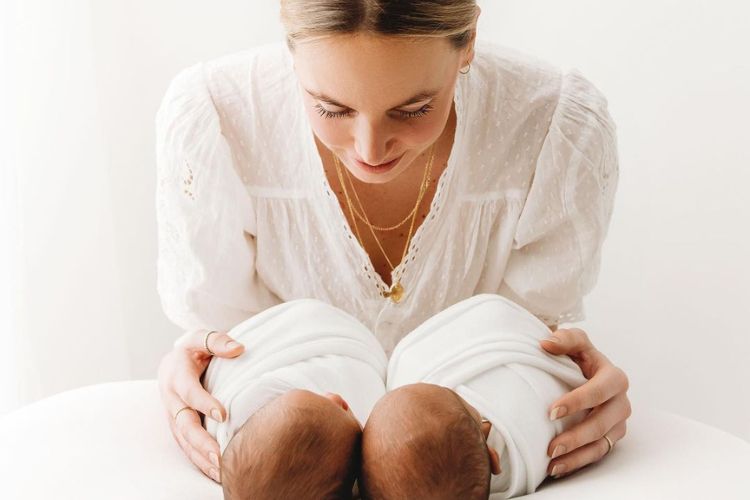 Naomi Broady Looks At Her Twins Lovingly As She Shared The First Few Images Of Her Kids On Instagram 