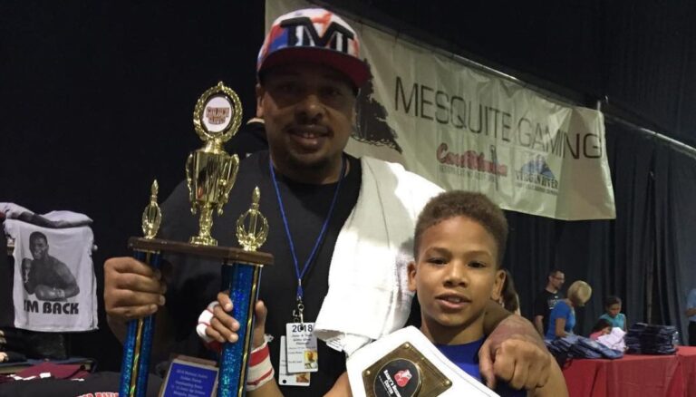 2022 USA Boxing Youth National Champion Curmel Moton With Father Curtis Moton