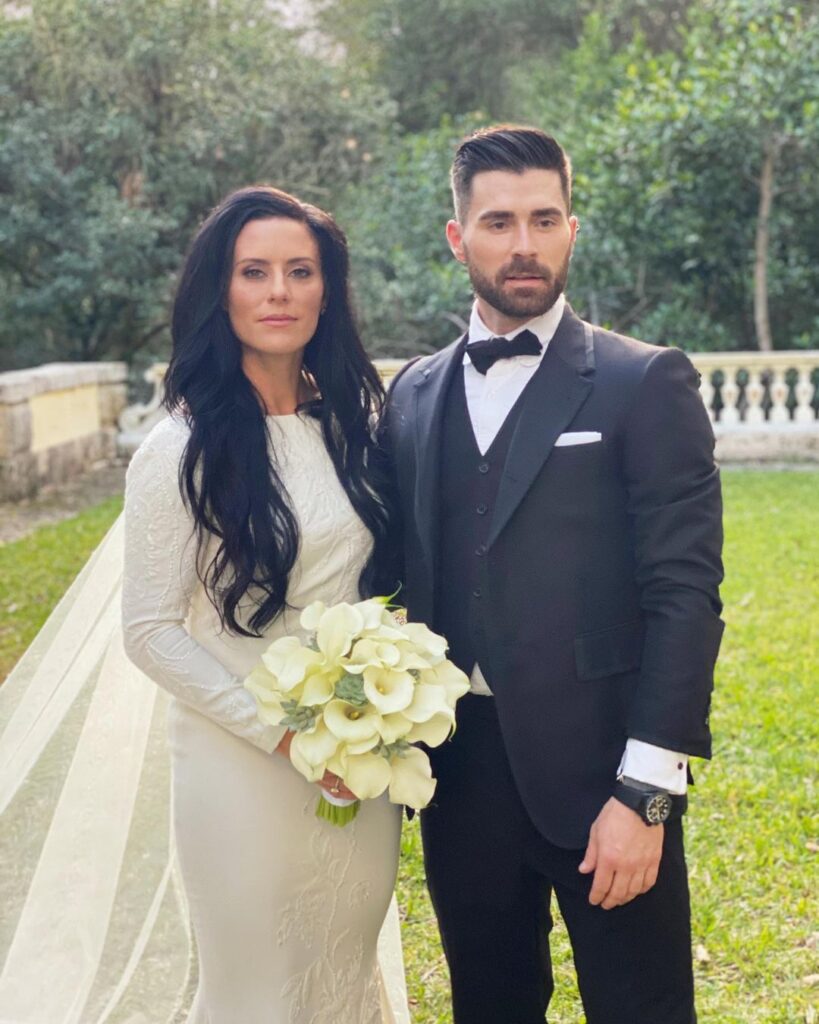 Ali Krieger With Brother Kyle Krieger on Her Wedding Day