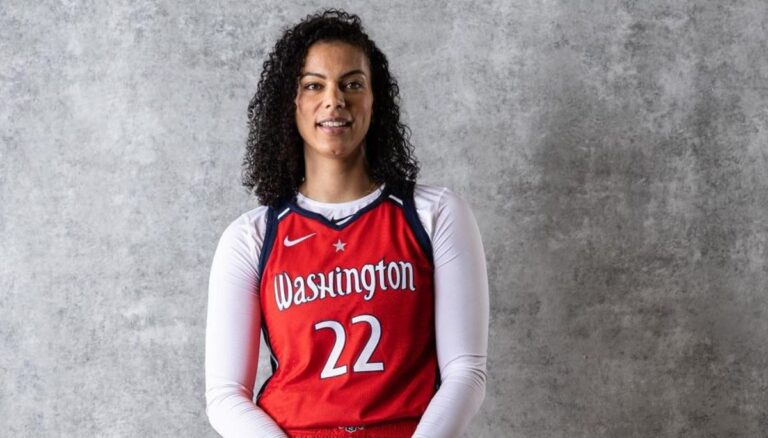 Las Vegas Ace Player Alysha Clark