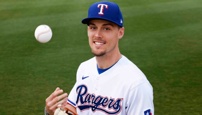 American Baseball Outfielder Evan Carter Signed With The Texas Rangers In 2020