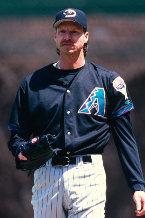 American Former Baseball Player Randy Johnson Is The 2015 Baseball Hall Of Fame Inductee