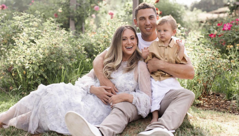 Austin Barnes With His Family