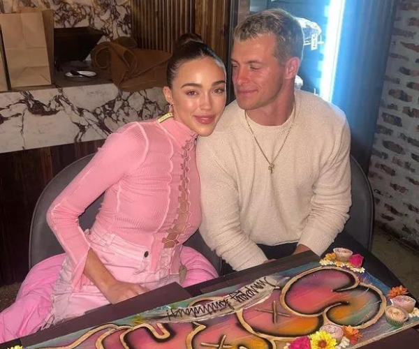 Braxton Berrios And His Ex-Girlfriend Model Sophia Culpo