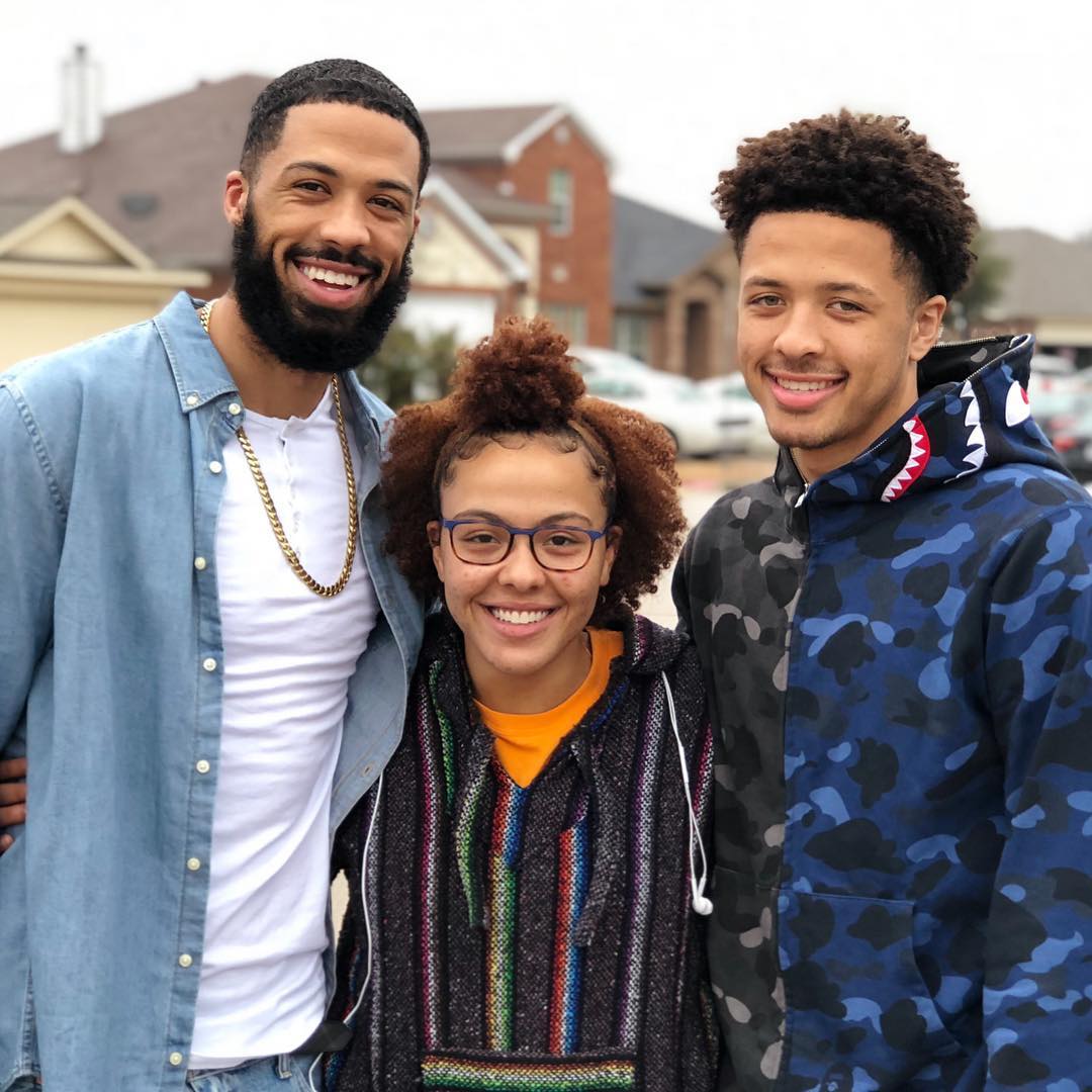 Cade Cunningham With Sister Kaylyn And Brother Cannen