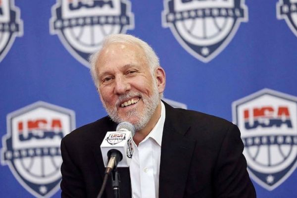 Coach Popovich Addresses the Press After A Match