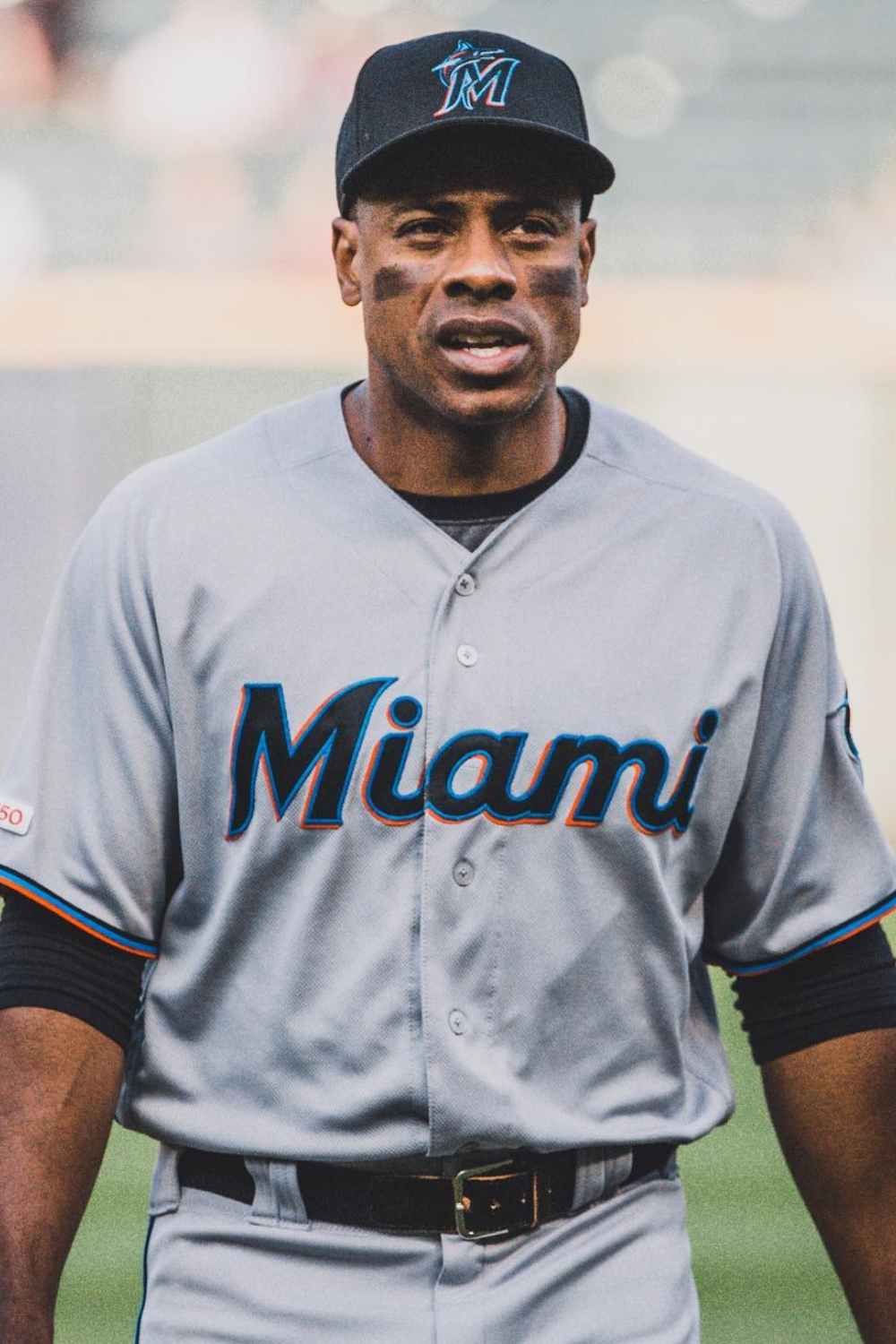 Curtis Granderson During His Professional Time With The Marlins