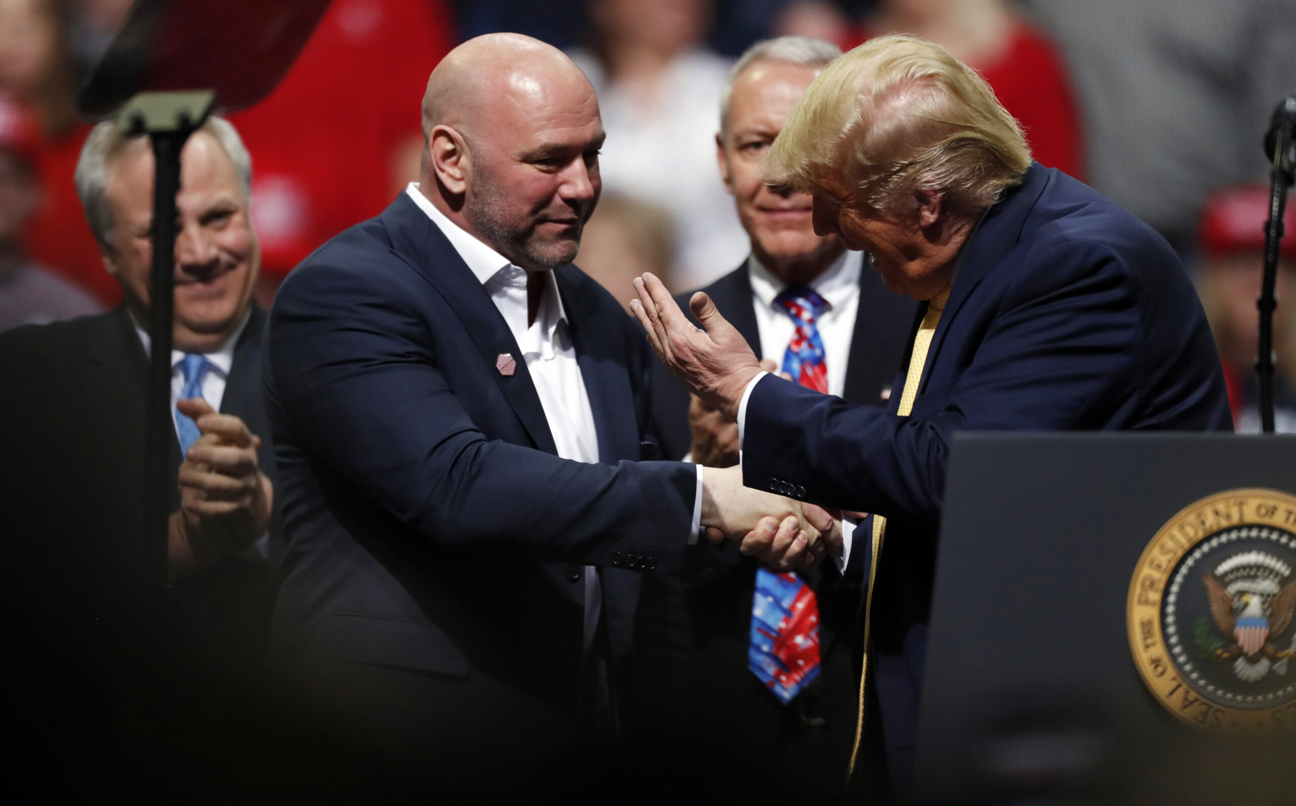 Dana White Is A Long Time Friend Of Donald Trump