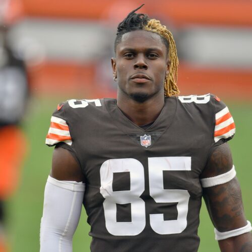 Cleveland Browns Tight End David Njoku