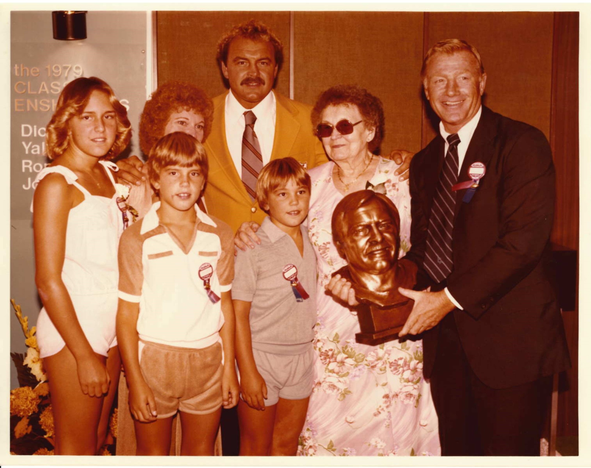 Dick Butkus With His Family