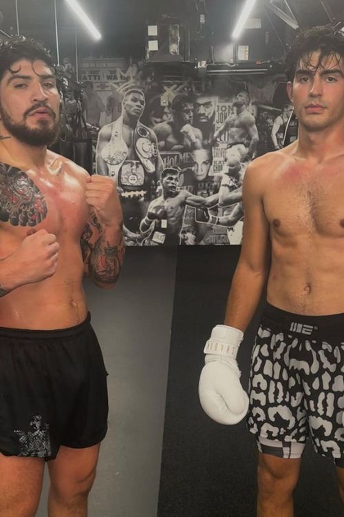 Dilion Danis Sparring With His Brother Brendon