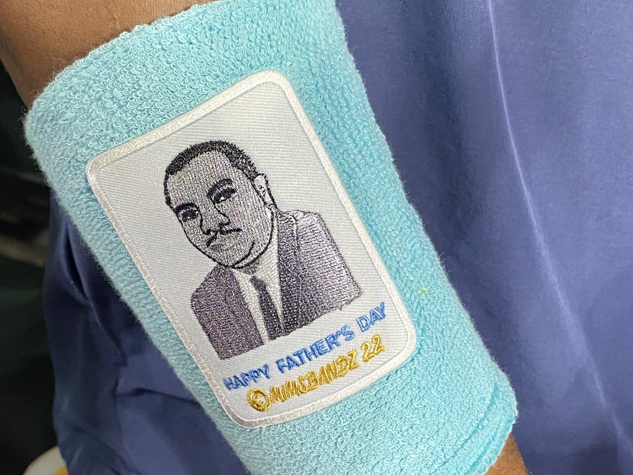 Dusty Baker Paid Tribute To His Father On His Wristbands