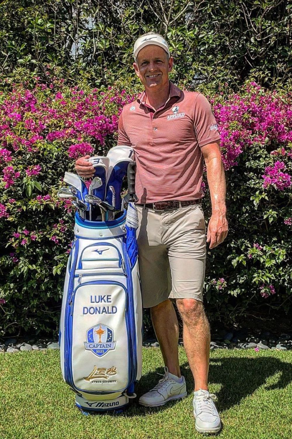 English Professional Golfer Luke Donald