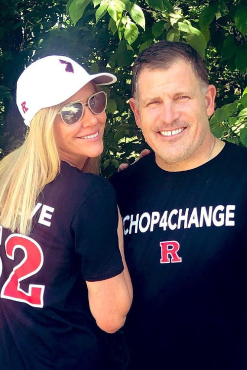 Greg Schiano With His College Sweetheart And Wife Christy Schiano