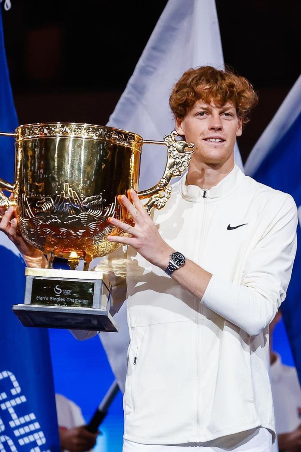 Italian Professional Tennis Player Jannik Sinner