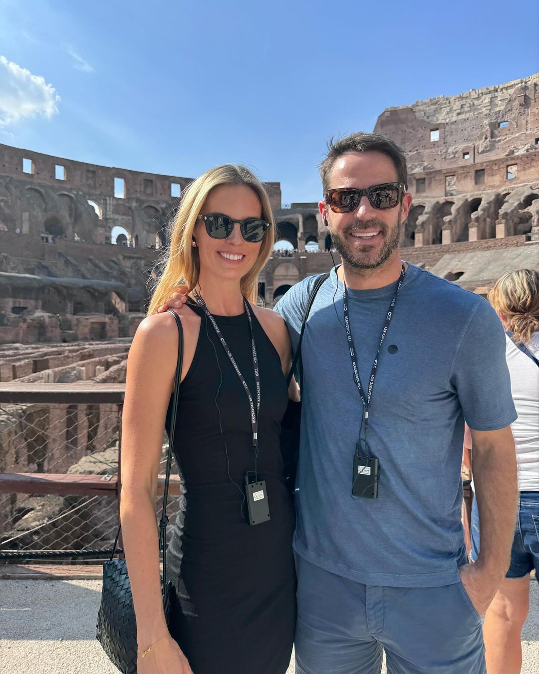 Jamie Redknapp With His Wife Frida