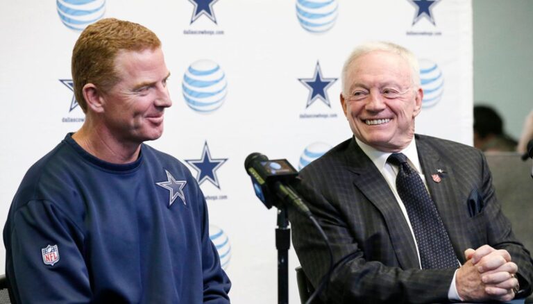 Jason Garrett is related to Jerry Jones professionally only