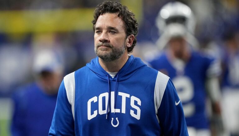 Retired NFL Player Turned Coach Jeff-Saturday