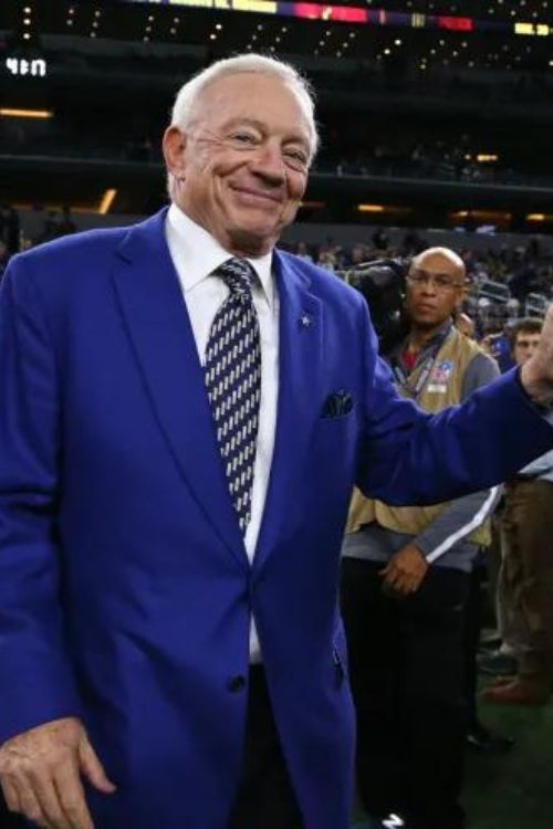 Jerry Jones Giving Of His Very Charming Smile