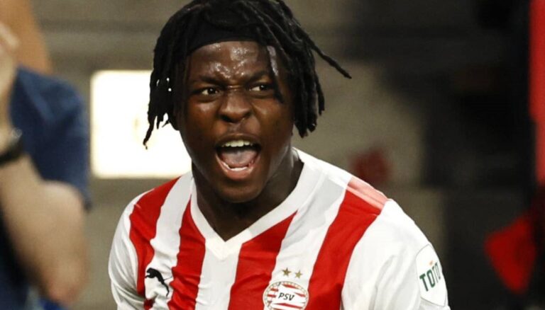 PSV Eindhoven Winger Johan Bakayoko