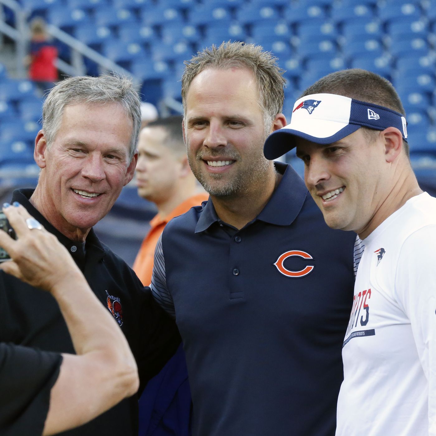 Josh McDaniels With His Father Thom McDaniels And Brother Ben McDaniels