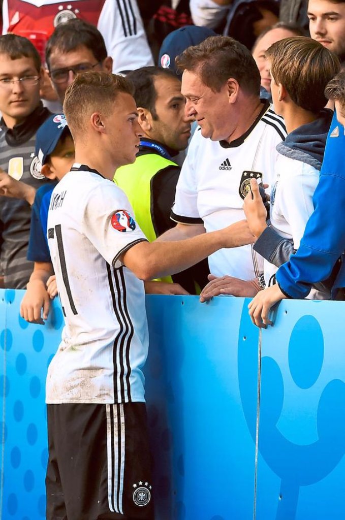 Joshua Kimmich And His Father 