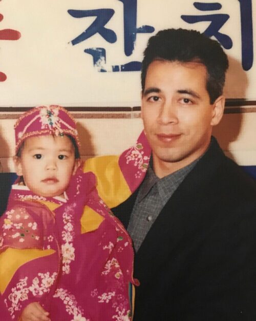 Little Alison Lee And Her Dad Johnny