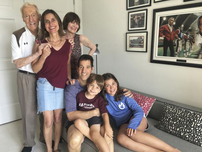 Marv Levy With His Family