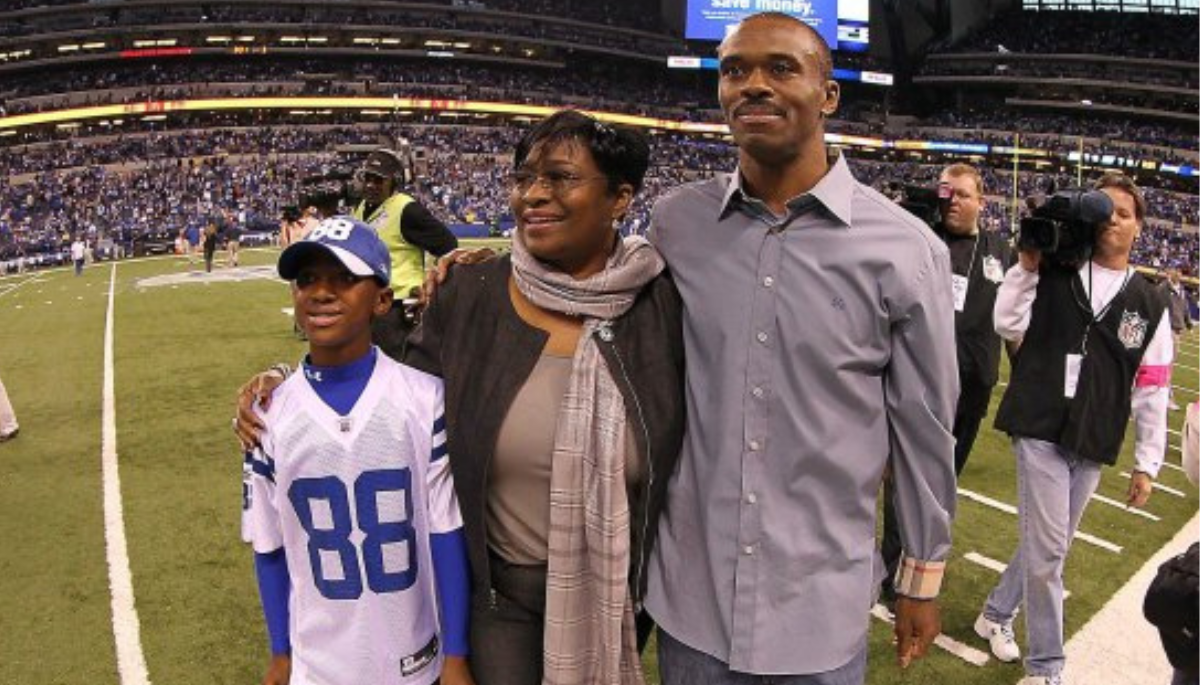 Marvin Harrison With His Family A Few Years Back