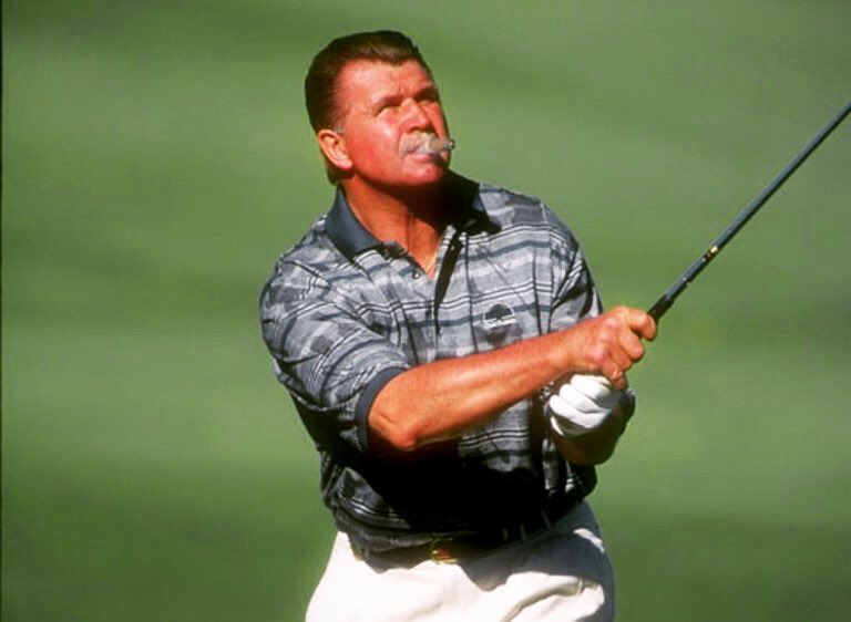 NFL Legend Mike Ditka Enjoys Playing Golf