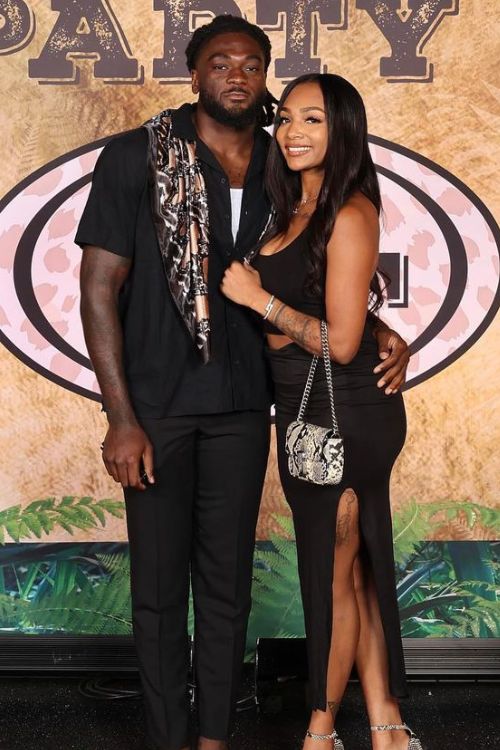 NFL Wide Receiver Brand Aiyuk With His Girlfriend, Rochelle Searight (Potential Wife)