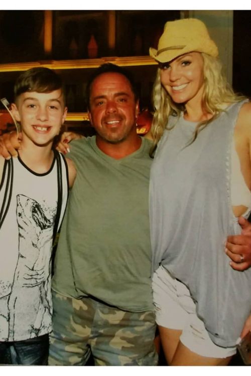 Nick Wayne With His Parents- Buddy Wayne And Shayna Edwards