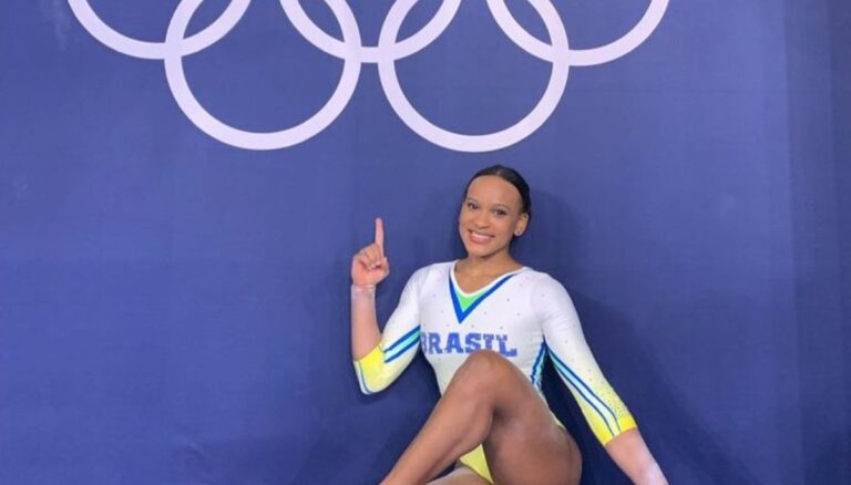 Brazilian Artistic Gymnast Rebeca Andrade