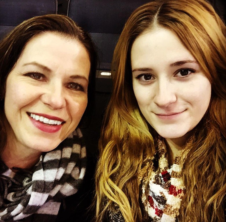 Rebecca Hextall With Her Mother