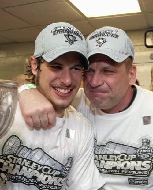 Sidney Crosby And His Dad Troy