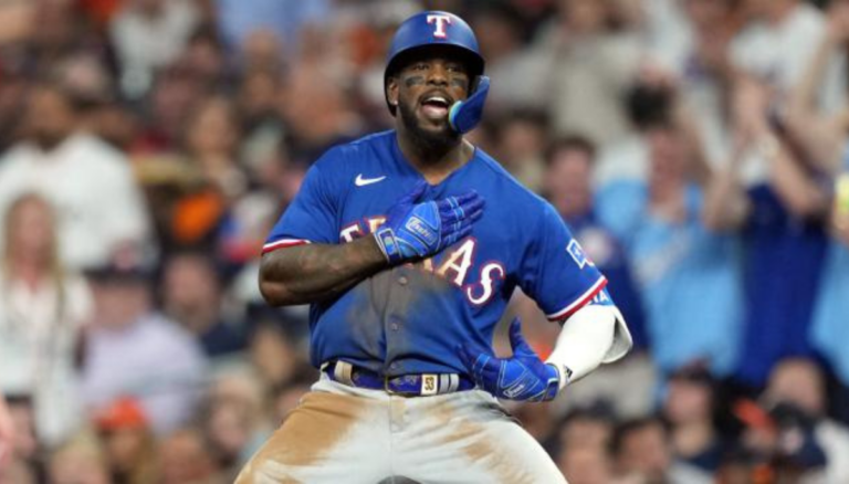 Texas Rangers' Player Adolis Garcia