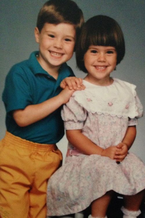 Ali Krieger And Kyle Krieger's Childhood Picture