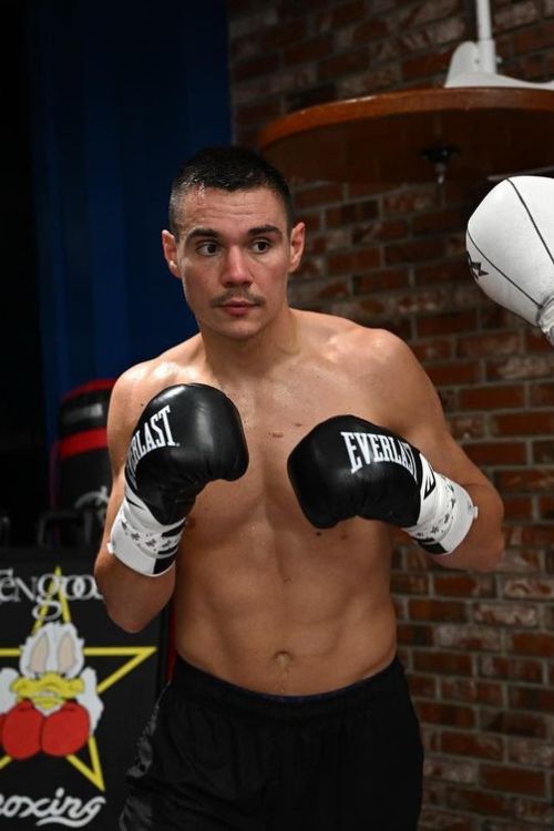 Tim Tszyu During His Practice