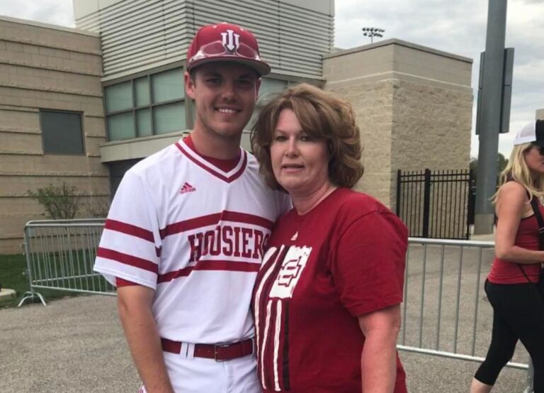 Andrew Saalfrank With His Mom