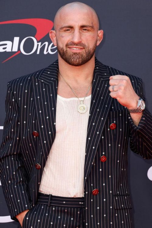 Alexander Volkanovski Pictured Earlier This Year At The Capital One Red Carpet 