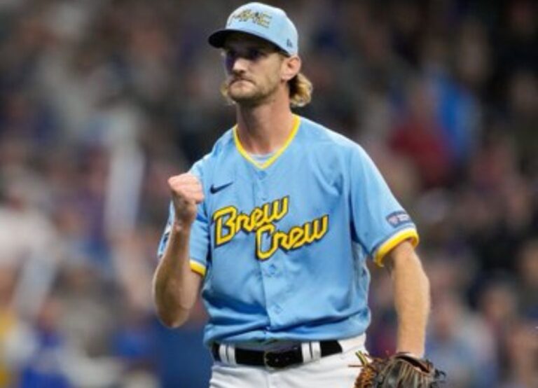 Caleb Boushley Pictured On His Debut Night For Brewers