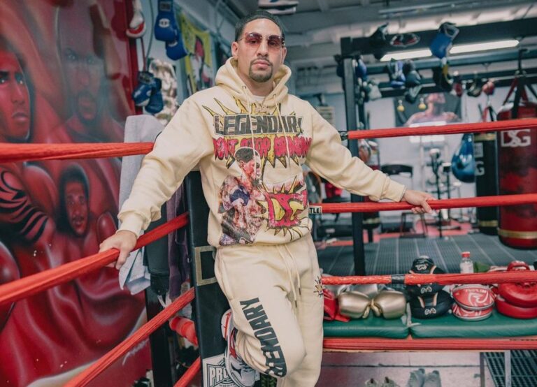 Danny Garcia Pictured Wearing The DSG Designer In His Latest Post On His Instagram